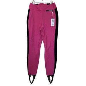Obermeyer Womens Softshell Ski Snowboard Pants Hot Pink‎ Stirrups Size 8 $149